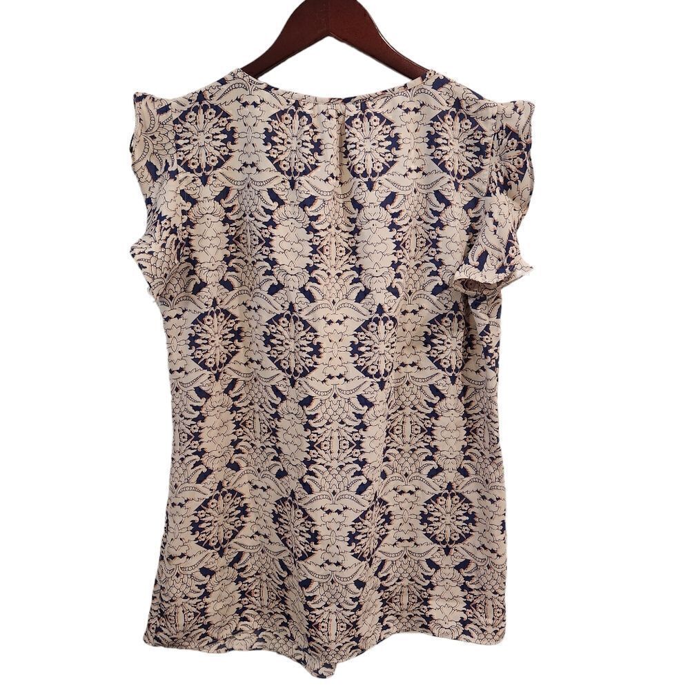 Cabi Stevie Flutter Tunic Top Style 3074. Euc Sma… - image 4